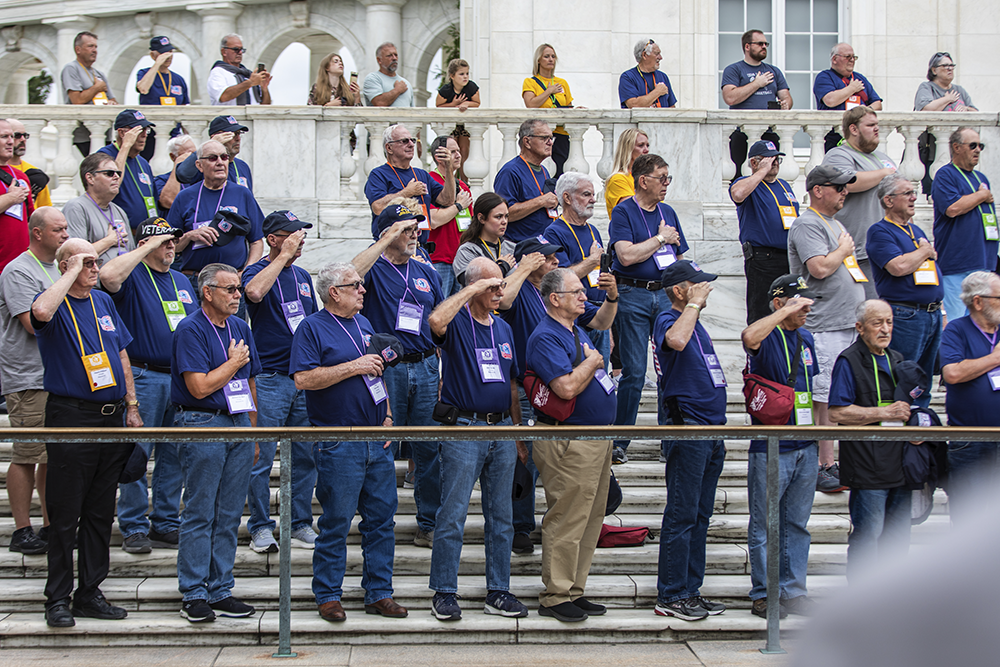 Veterans honor flight trip no. 7