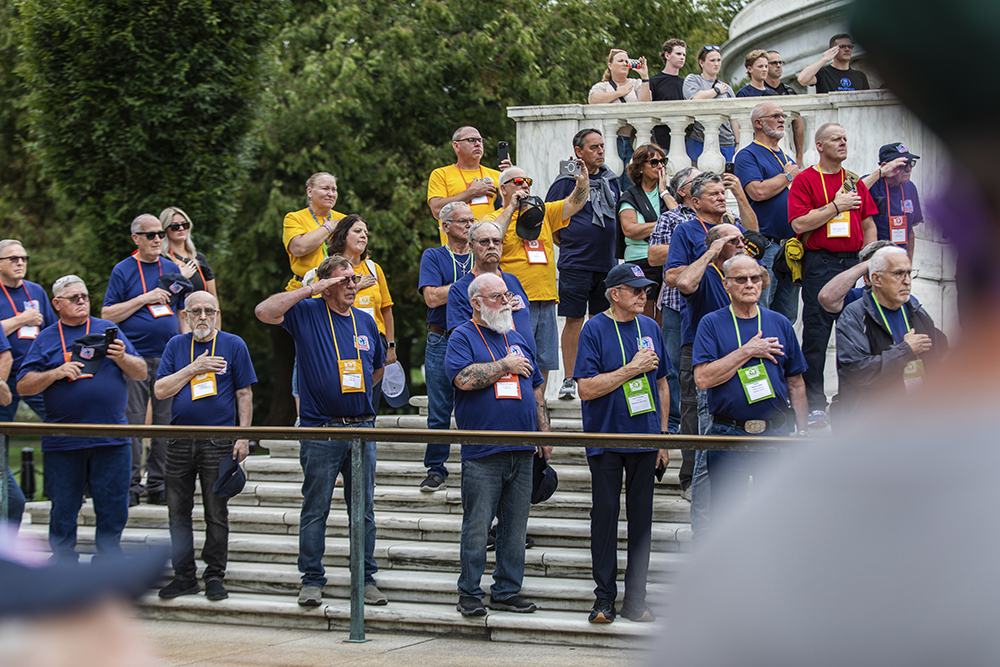 Veterans honor flight trip no. 7
