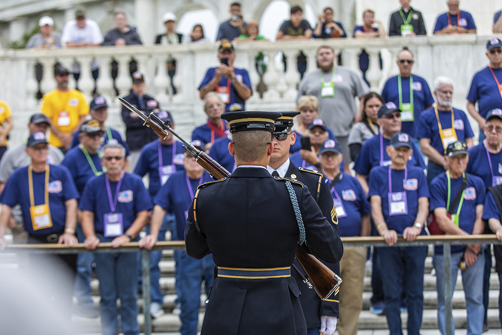 Veterans honor flight trip no. 7