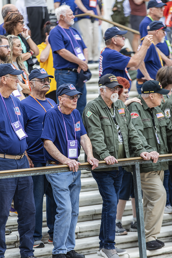 Veterans honor flight trip no. 7