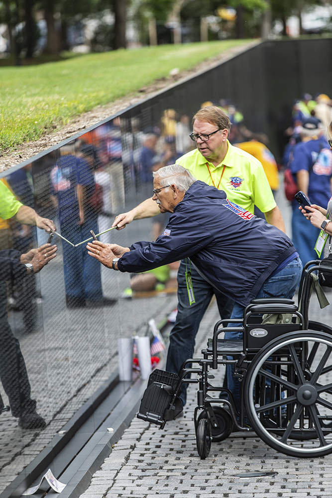 Veterans honor flight trip no. 7