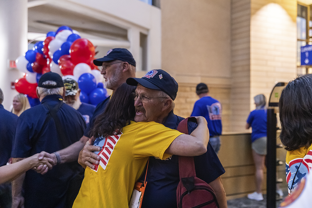 Veterans honor flight trip no. 7