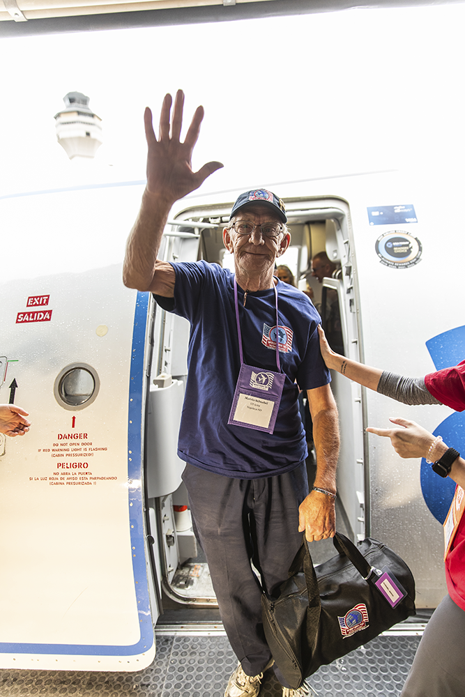 Veterans honor flight trip no. 7