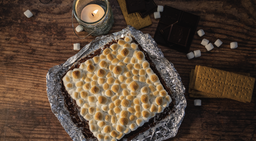 CAMPFIRE S’MORES BARS