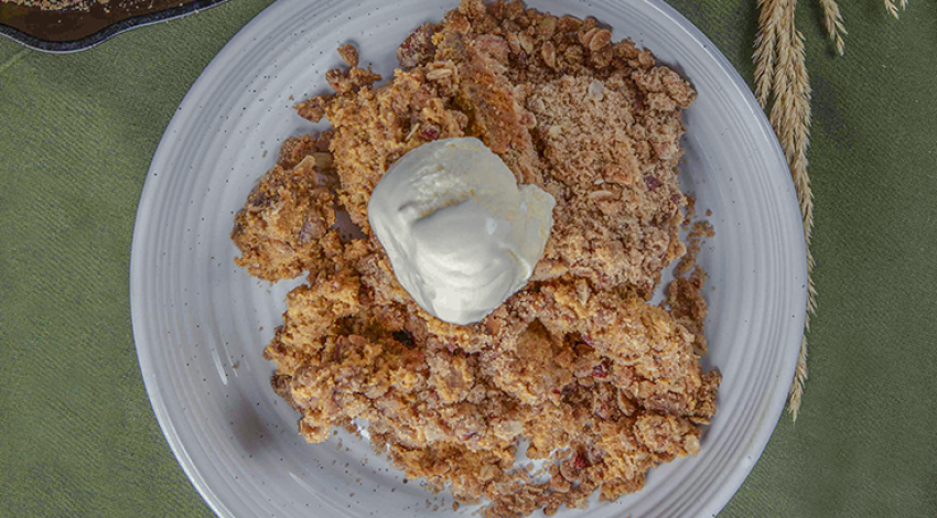 Brown Butter Pumpkin Crisp