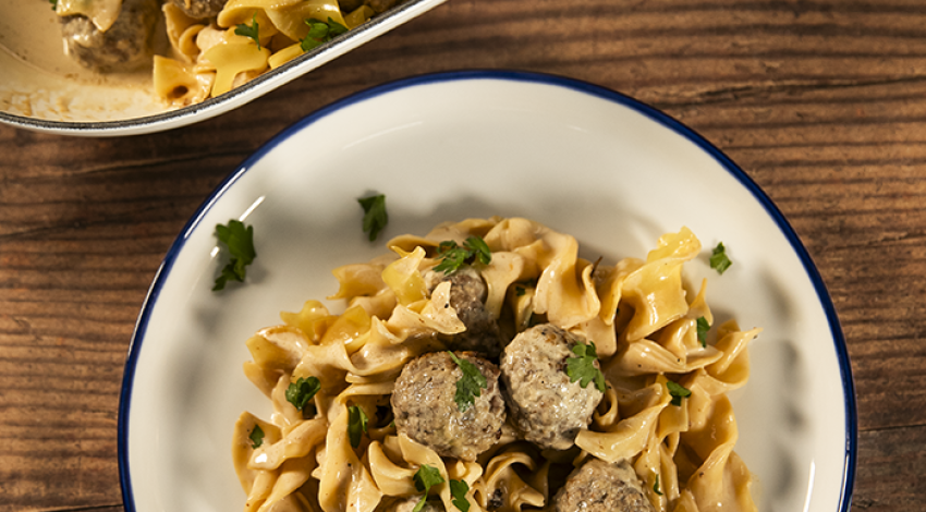 Swedish Meatball Bake