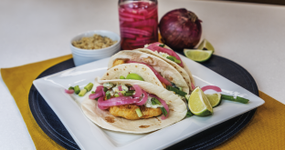 WALLEYE AIR-FRYER TACOS